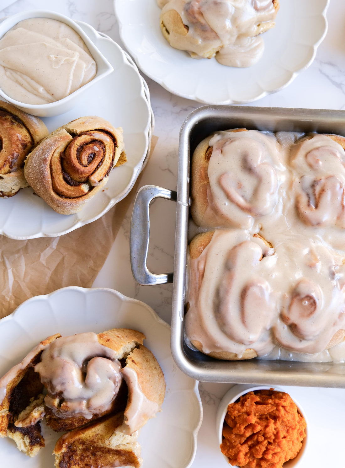 Cinnamon Rolls with Cream Cheese Icing