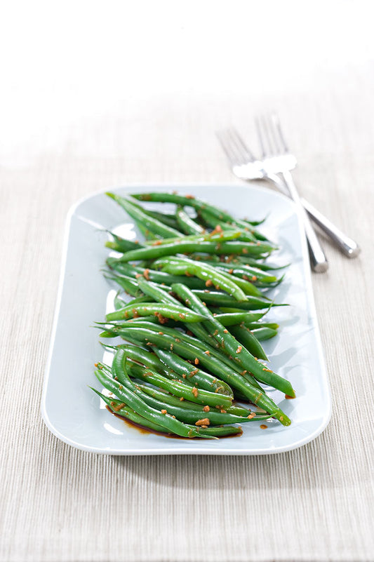 Green beans with Ginger and Soy