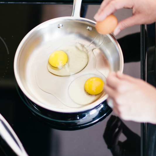 How to use a stainless steel skillet 