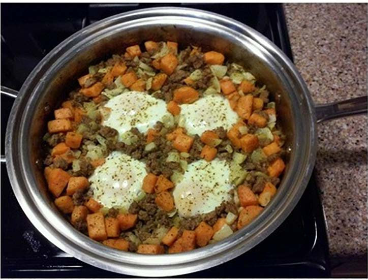 Healthy Sweet Potato Hash