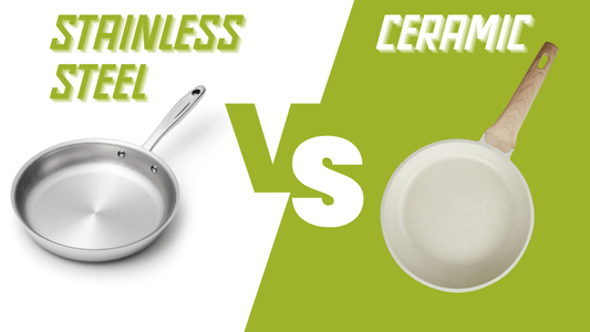 stainless steel vs ceramic cookware