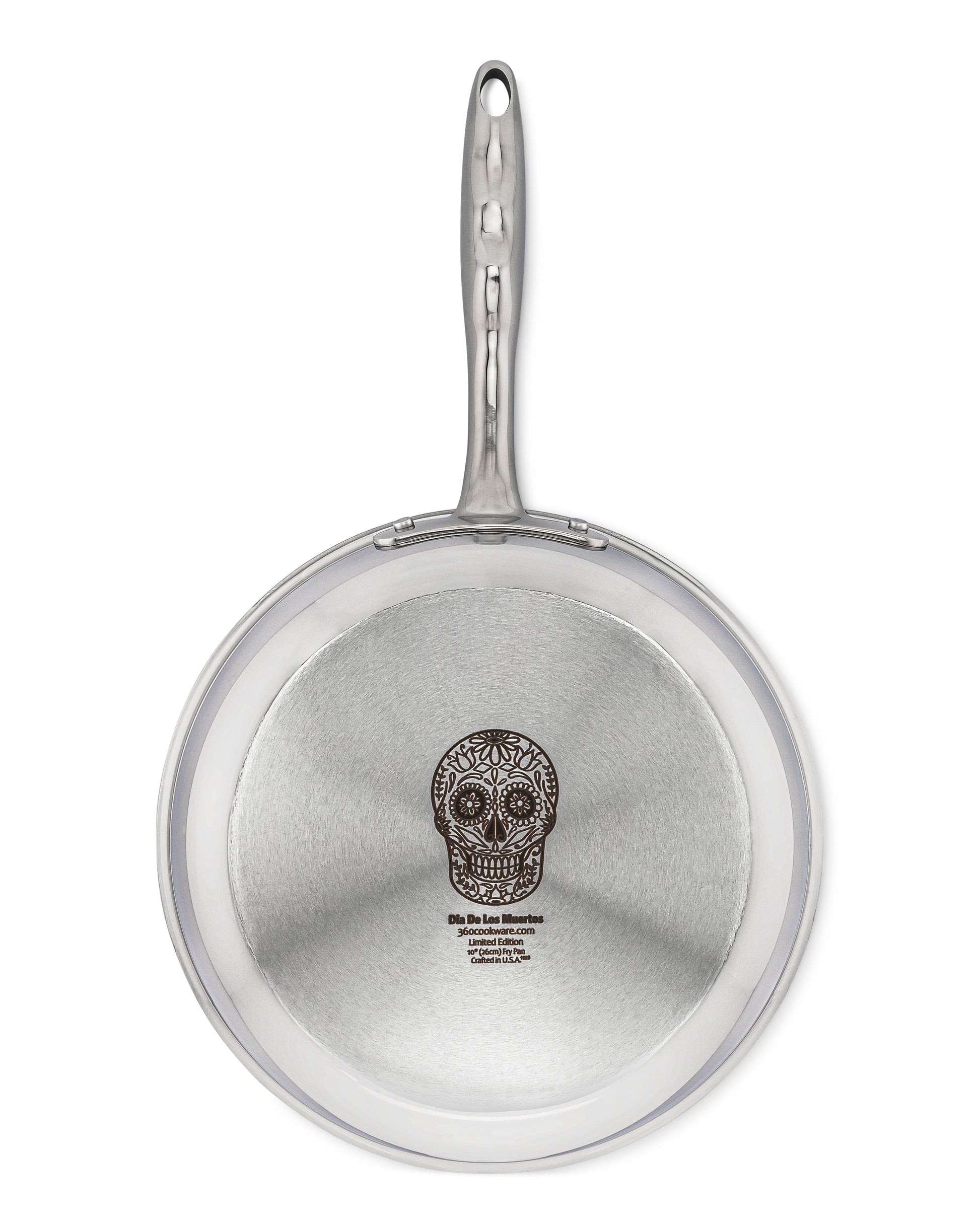 10 Inch Fry Pan Dia De Los Muertos Limited Edition - 360 Cookware