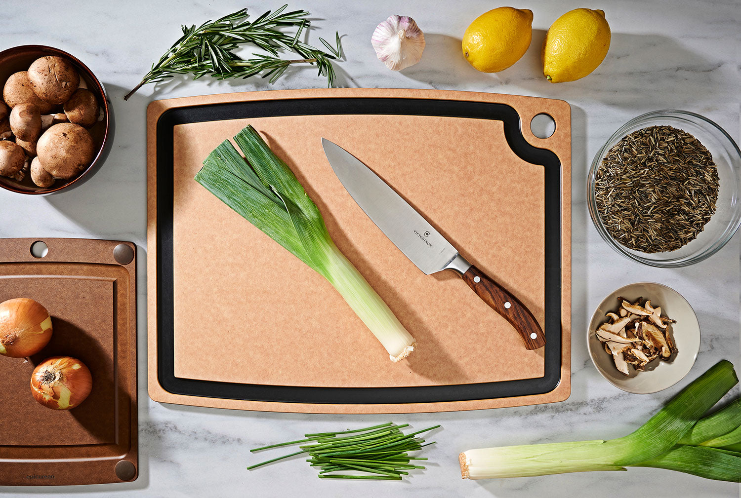 All In One Natural Slate Cutting Board