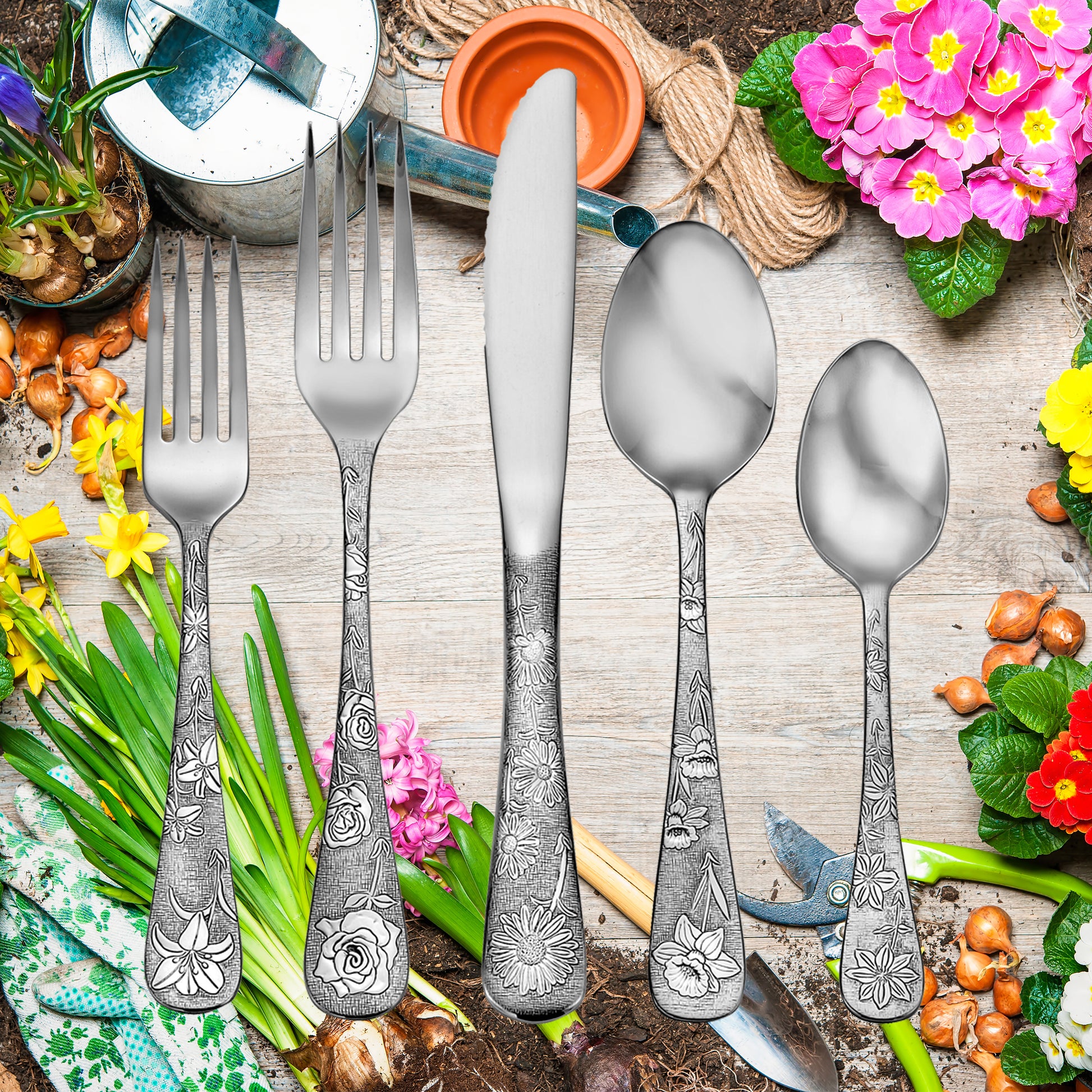 American Garden-45 Piece Set