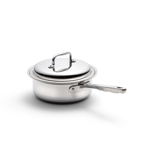 All Clad Stainless Steel Sauce Pan 2 Quart Non-stick