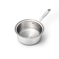 360 Cookware Stainless Steel 3.5 Quart Saute Pan with Cover