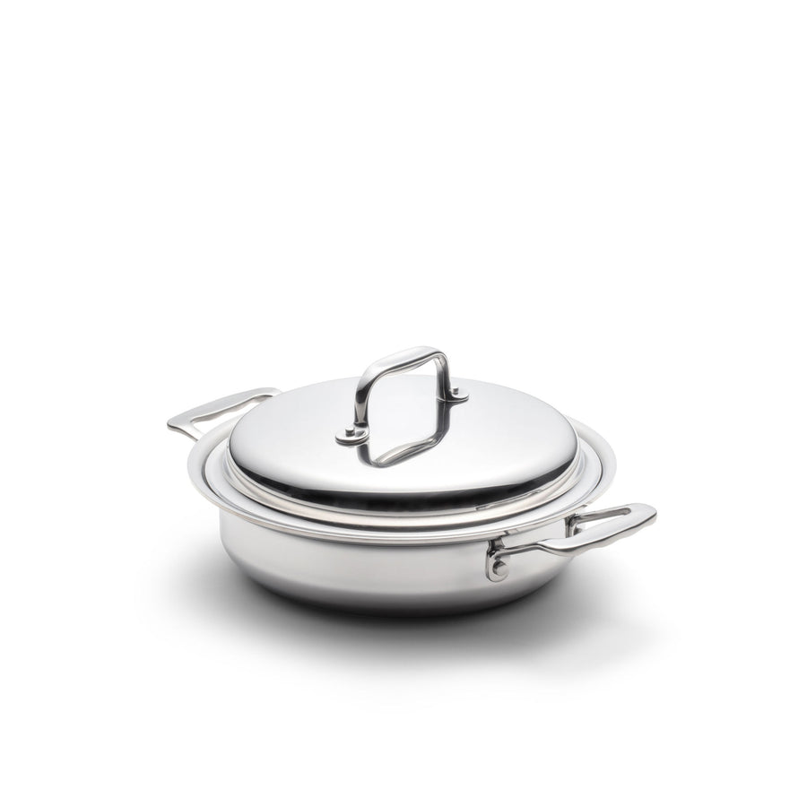 Classic Stainless Steel Sauté Pan with Lid