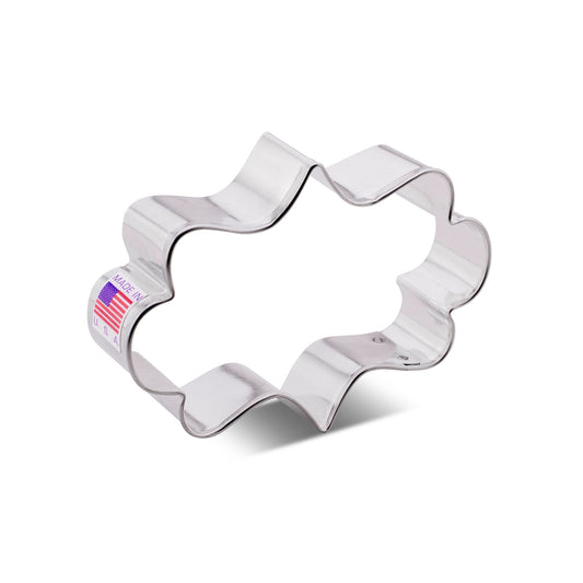 Long Fancy Plaque Cookie Cutter