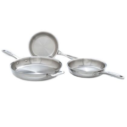 3- Piece Fry Pan Set - 360 Cookware, card_secondary